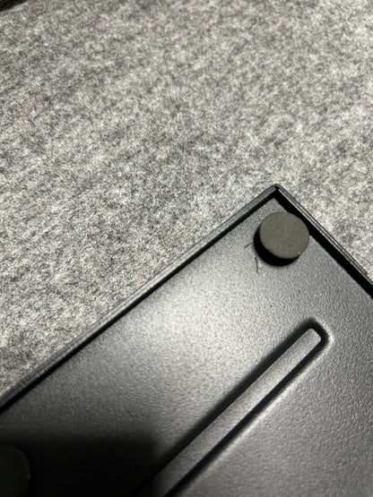 [SAMPLE] ソープディッシュ｜ZACK 40537 POTES MB ソープトレー 石鹸置き 幅12.5cm 奥行き8.5cm 高さ2cm 18/10ステンレス製 マットブラック