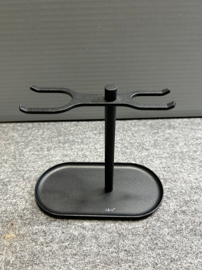 [SAMPLE] シェービングスタンド｜ZACK 40519 OLOMO MB シェービングブラシホルダー 洗面収納 小物置き 幅15cm 高さ13.5cm 奥行き7.5cm 18/10ステンレス製 マットブラック