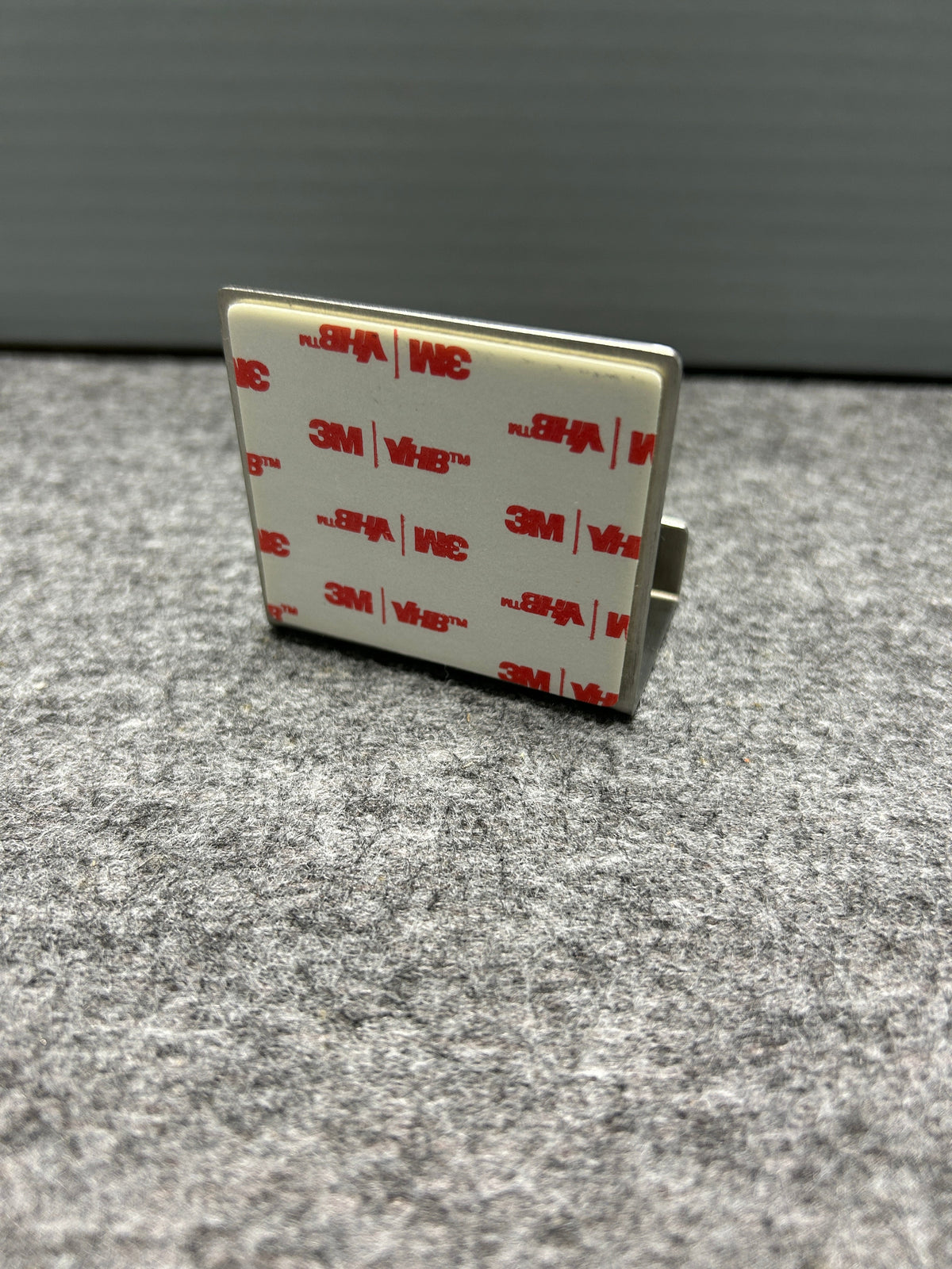 [SAMPLE] レイザーホルダー｜ZACK 40603 POTES HL ひげそり 洗面収納 接着シールタイプ 高さ5.5cm 幅6cm 18/10ステンレス製 ヘアライン仕上げ