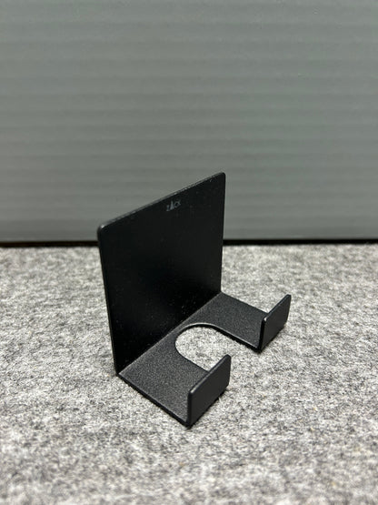 [SAMPLE] レイザーホルダー｜ZACK 40604 POTES MB ひげそり 洗面収納 接着シールタイプ 高さ5.5cm 幅6cm 18/10ステンレス製 マットブラック