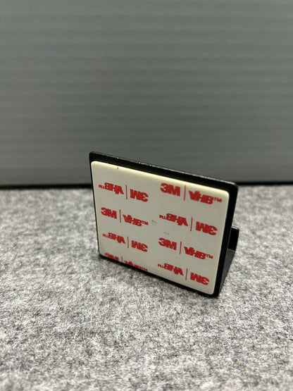 [SAMPLE] レイザーホルダー｜ZACK 40604 POTES MB ひげそり 洗面収納 接着シールタイプ 高さ5.5cm 幅6cm 18/10ステンレス製 マットブラック
