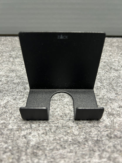[SAMPLE] レイザーホルダー｜ZACK 40604 POTES MB ひげそり 洗面収納 接着シールタイプ 高さ5.5cm 幅6cm 18/10ステンレス製 マットブラック