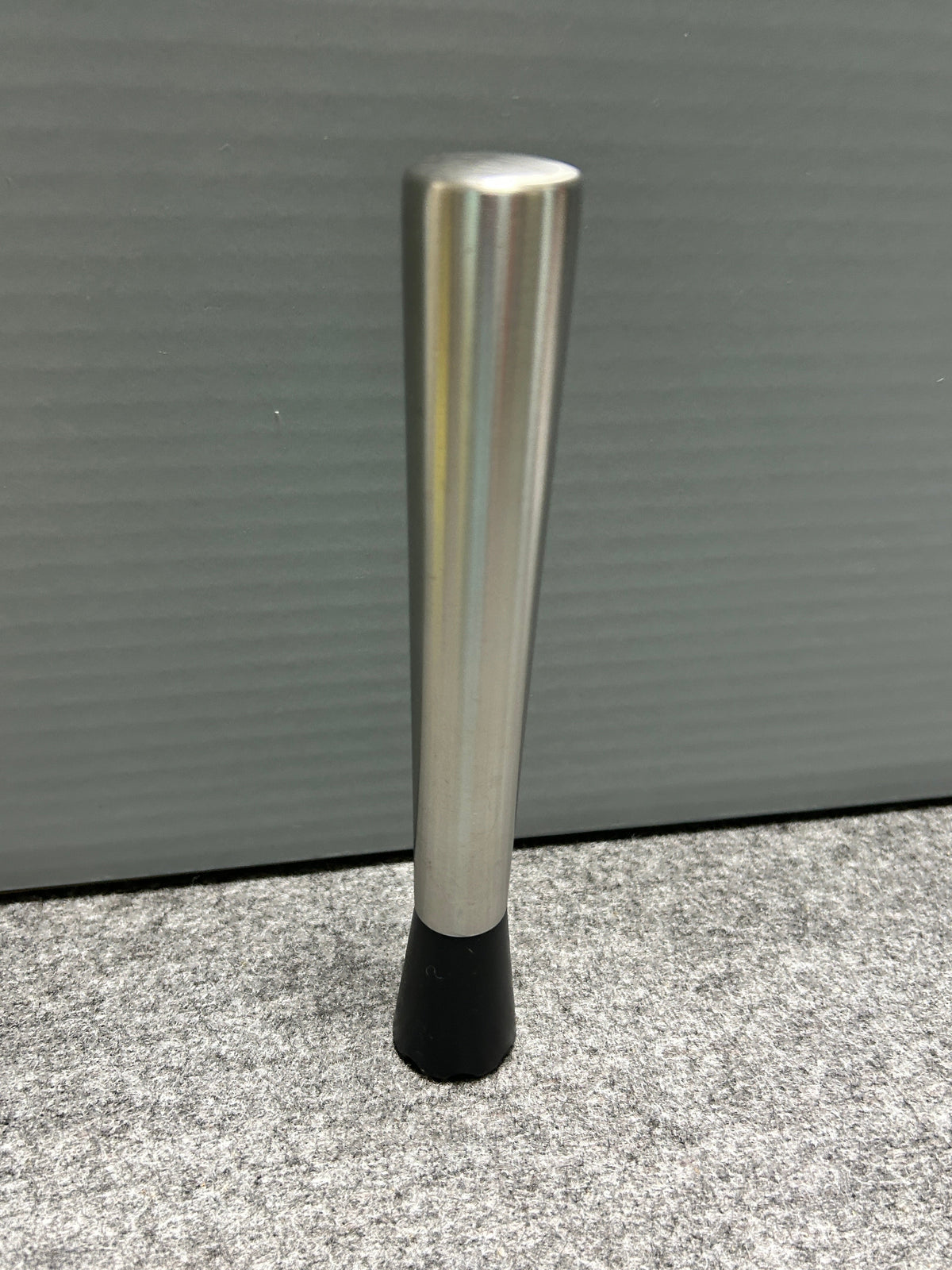 [SAMPLE] バーペストル｜ZACK 20315 DONARE HL カクテルペストル 長さ17.2cm 直径 2.6cm 18/10ステンレス製 ヘアライン仕上げ