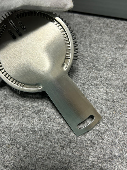 [SAMPLE] バーストレーナー｜ZACK 20314 DONARE HL 濾し器 幅8.5cm 長さ13.5cm 高さ2.2cm 18/10ステンレス製 ヘアライン仕上げ