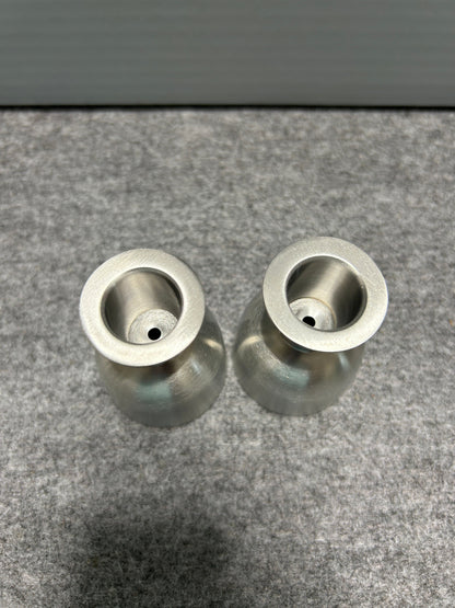 [SAMPLE] エッグカップ 2個セット｜ZACK 20886 BEVO HL 卵入れ 卵立て 上部直径4.5cm 高さ6.3cm 18/10ステンレス製 ヘアライン仕上げ
