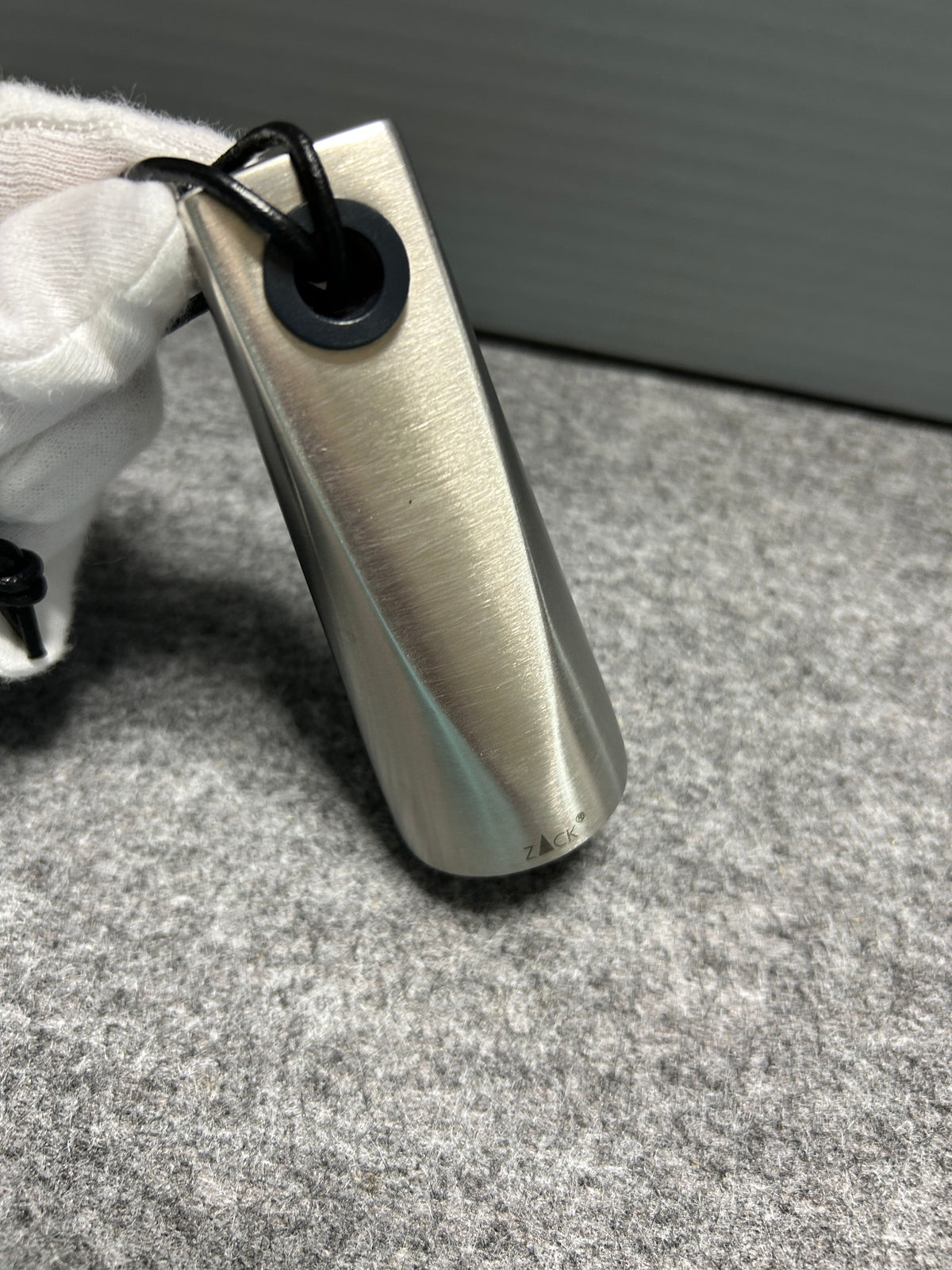 [SAMPLE] ボトルオープナー｜ZACK 20568 PREGO HL 栓抜き 高さ10cm 幅4cm 18/10ステンレス製 ヘアライン仕上げ H2-69 [在庫有り]