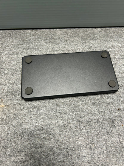 [SAMPLE] トレイS｜ZACK 40539 POTES MB 小物入れ コスメケース 洗面収納 幅20cm 高さ2cm 奥行き10cm 18/10ステンレス製 マットブラック H2-38 [在庫有り]