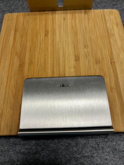 [SAMPLE] ナプキンホルダー｜ZACK 22446 ANGO HL ナプキンスタンド 横幅19.5cm 高さ9.2cm 18/10ステンレス製 ヘアライン仕上げ H2-250