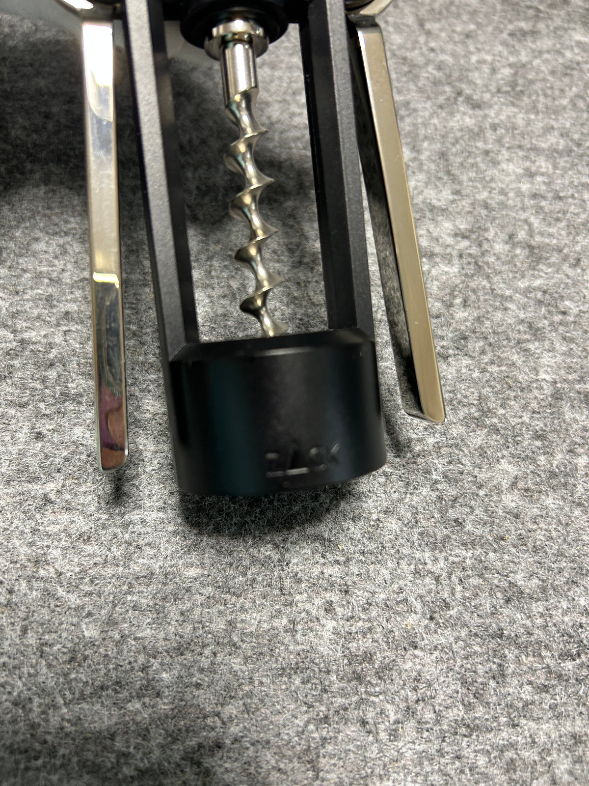 [SAMPLE] レバーコークスクリュー｜ZACK 30605 MIDON MP ワインオープナー ボトルオープナー 高さ20cm 18/10ステンレス製 ミラーポリッシュ仕上げ