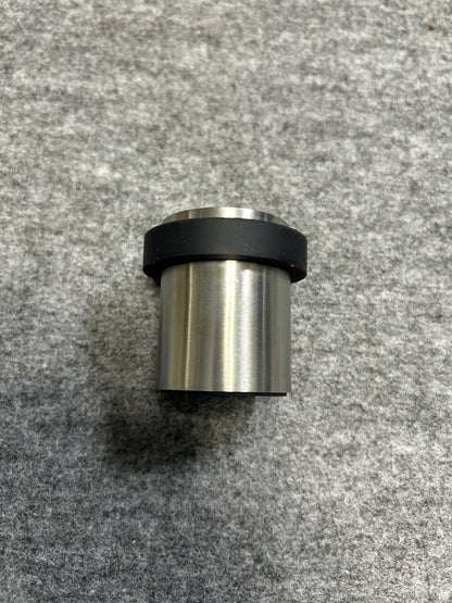 [SAMPLE] ドアストッパー｜ZACK 50617 ARGOS HL 玄関ストッパー 扉ストッパー 固定タイプ 戸当り 床付 直径5cm 高さ5cm 18/10ステンレス製 ヘアライン仕上げ [在庫有り]