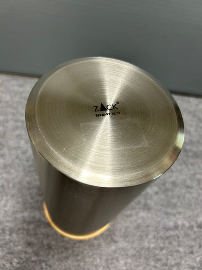 [SAMPLE] キャニスターL｜ZACK 24005 CERA HL 紅茶 茶葉 ティーバッグ 珈琲 保存容器 高さ22.2cm 直径10.2cm 18/10ステンレス製 ヘアライン仕上げ H2-405