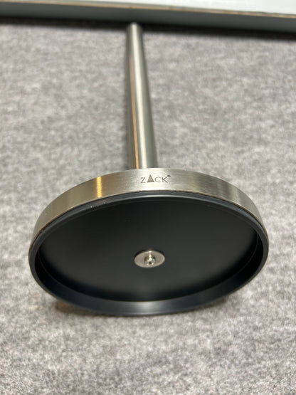 [SAMPLE] スペアトイレットペーパーホルダー｜ZACK 40180 MIMO HL ペーパーストッカー ペーパースタンド 高さ38cm ベース直径15cm 18/10ステンレス製 ヘアライン仕上げ