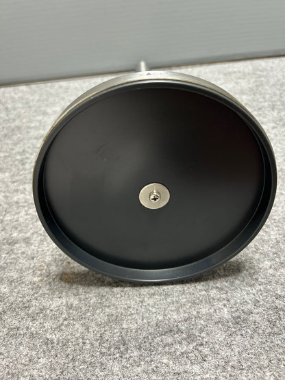 [SAMPLE] スペアトイレットペーパーホルダー｜ZACK 40180 MIMO HL ペーパーストッカー ペーパースタンド 高さ38cm ベース直径15cm 18/10ステンレス製 ヘアライン仕上げ