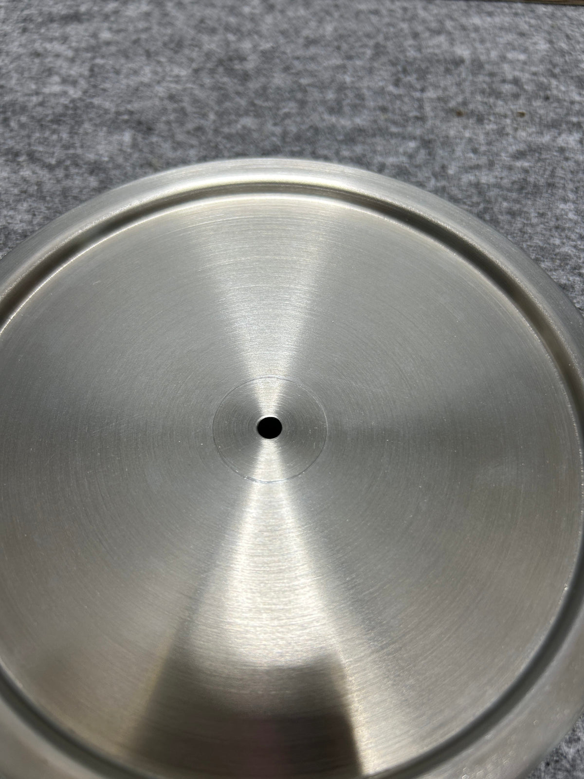 [SAMPLE] スペアトイレットペーパーホルダー｜ZACK 40180 MIMO HL ペーパーストッカー ペーパースタンド 高さ38cm ベース直径15cm 18/10ステンレス製 ヘアライン仕上げ