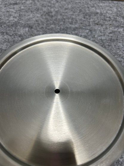 [SAMPLE] スペアトイレットペーパーホルダー｜ZACK 40180 MIMO HL ペーパーストッカー ペーパースタンド 高さ38cm ベース直径15cm 18/10ステンレス製 ヘアライン仕上げ