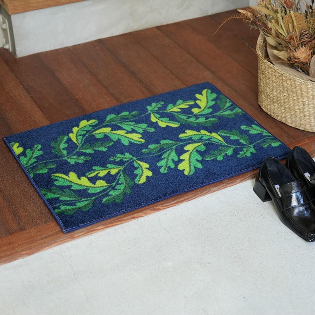 玄関マット 室内用 BOOKHOU COLLECTION 全6デザイン 45×65cm｜花 はな フラワー かわいい 家庭用 玄関 エントランス スマート 滑り止め ウェルカムマット エントランスマット