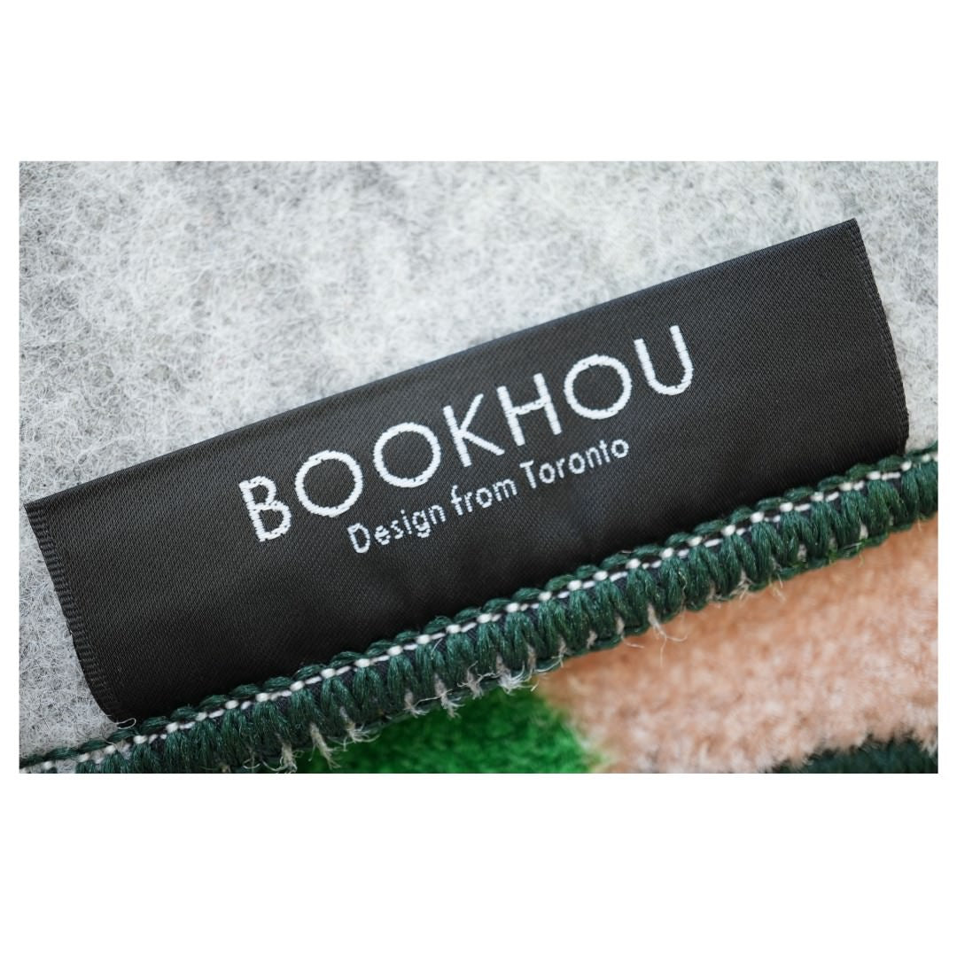 玄関マット 室内用 BOOKHOU COLLECTION 全6デザイン 45×65cm｜花 はな フラワー かわいい 家庭用 玄関 エントランス スマート 滑り止め ウェルカムマット エントランスマット