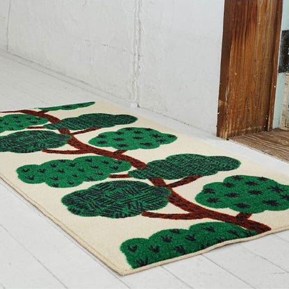 玄関マット 室内用 ERI SHIMATSUKA 6デザイン 45×75cm 48.5×70cm 110×60cm｜かわいい 家庭用 玄関 エントランス スマート 滑り止め ウェルカムマット