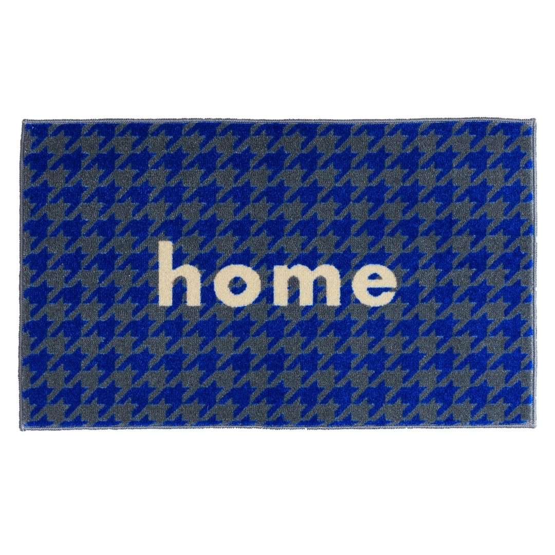 玄関マット 室内用 kahou home 4デザイン 45×75cm｜かわいい 家庭用 玄関 エントランス スマート 滑り止め ウェルカムマット エントランスマット