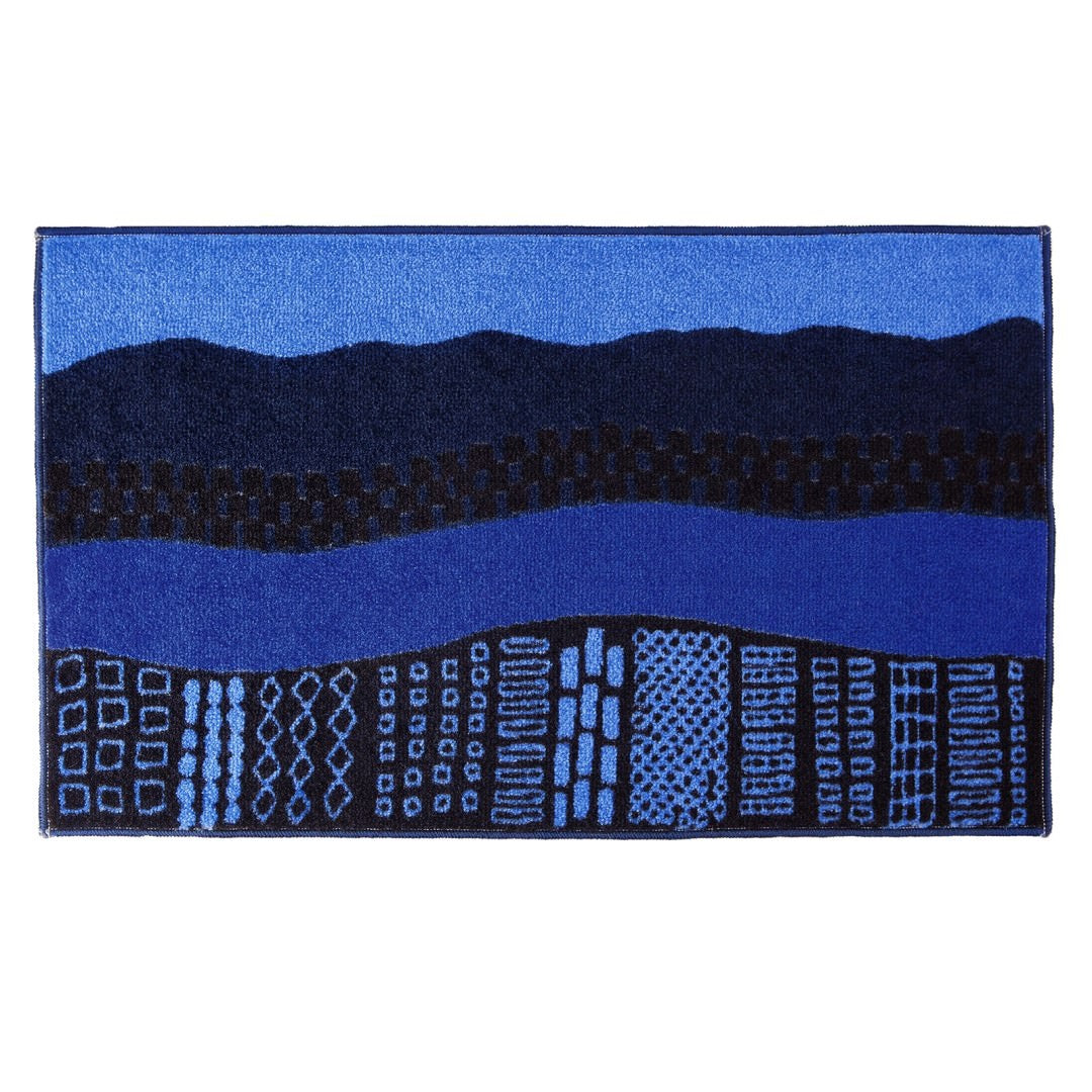 玄関マット 室内用 Kobe Muoto Collection 7デザイン 45×75cm 60×110cm｜かわいい 家庭用 玄関 エントランス スマート 滑り止め ウェルカムマット マット