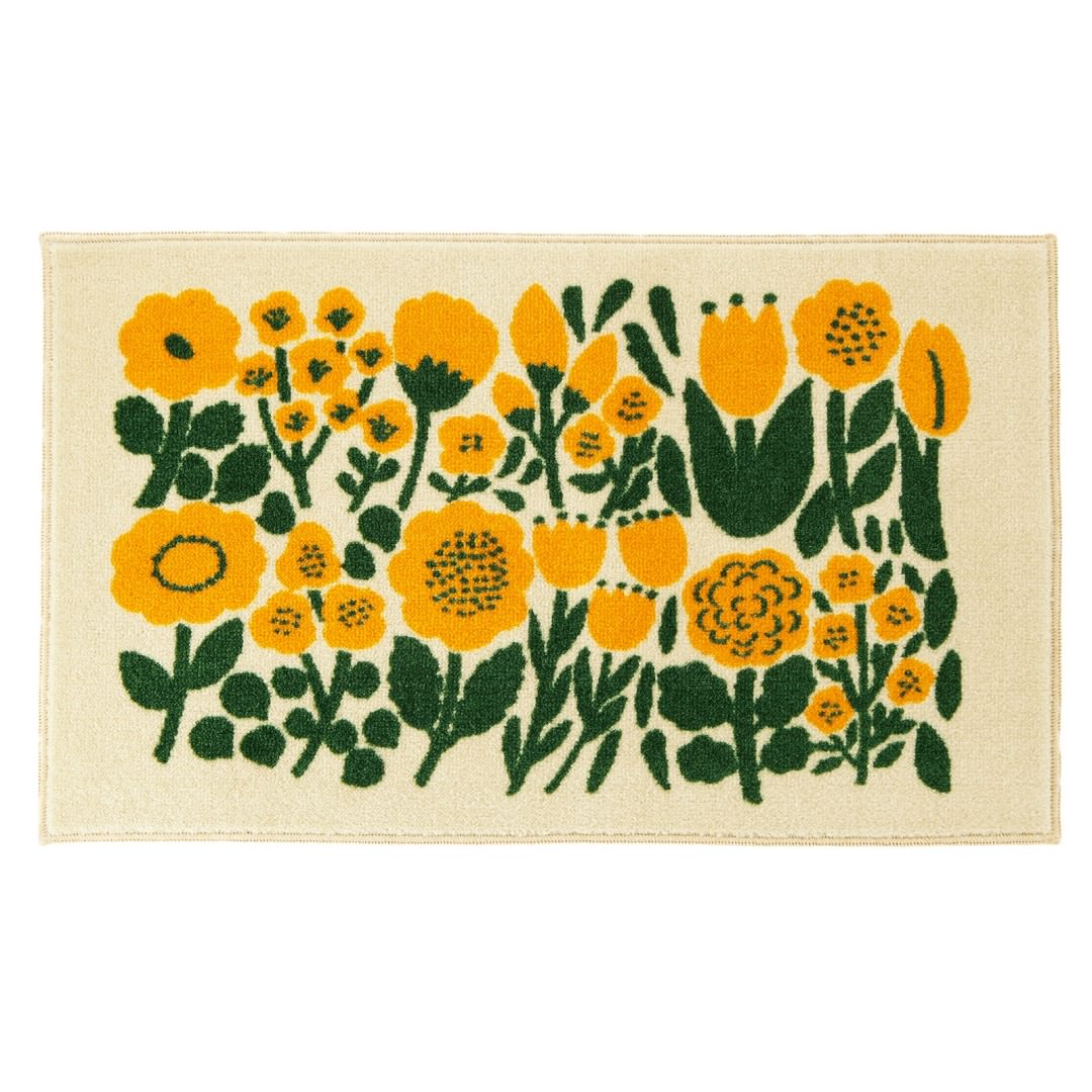 玄関マット 室内用 Kobe Muoto Collection 7デザイン 45×75cm 60×110cm｜かわいい 家庭用 玄関 エントランス スマート 滑り止め ウェルカムマット マット