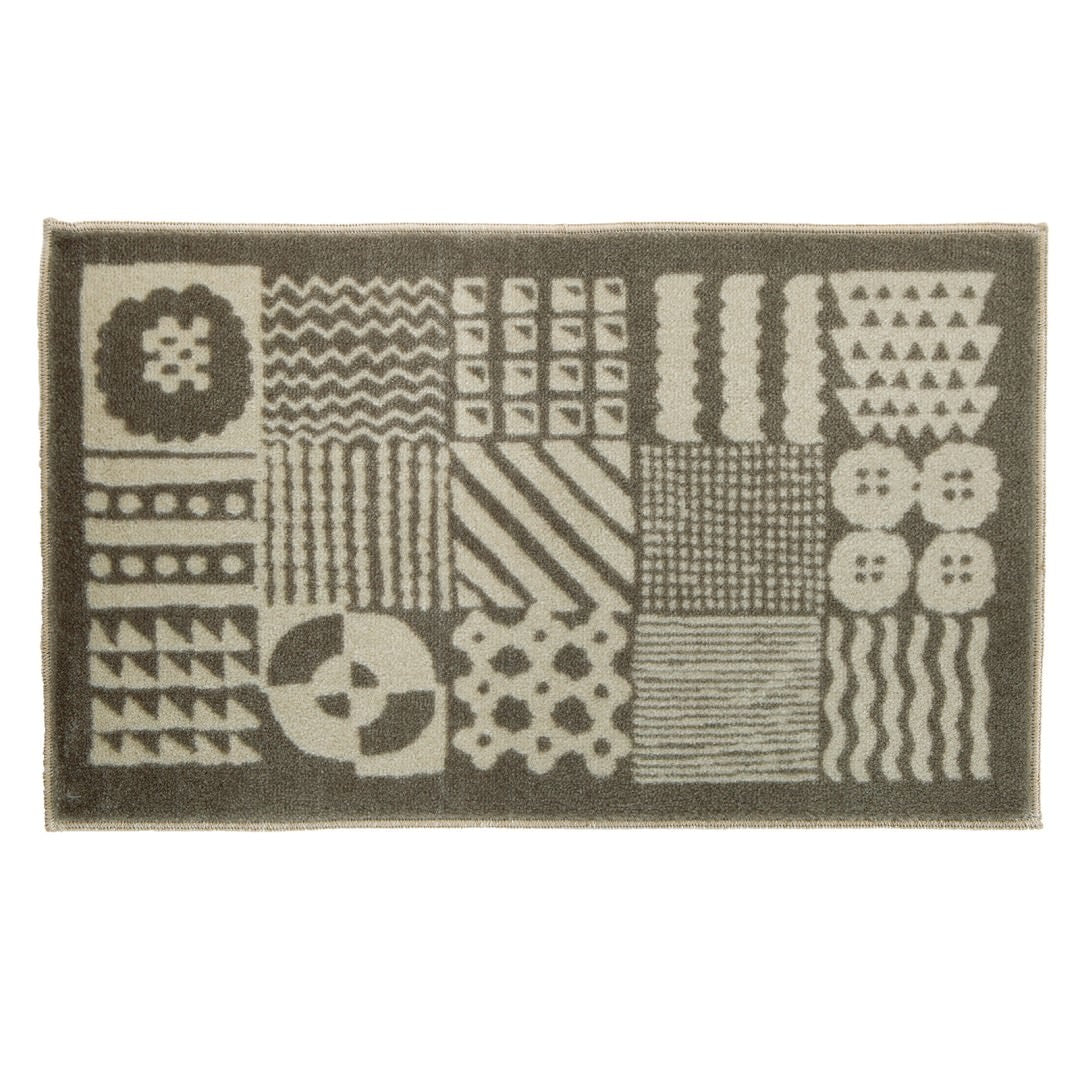玄関マット 室内用 Kobe Muoto Collection 7デザイン 45×75cm 60×110cm｜かわいい 家庭用 玄関 エントランス スマート 滑り止め ウェルカムマット マット