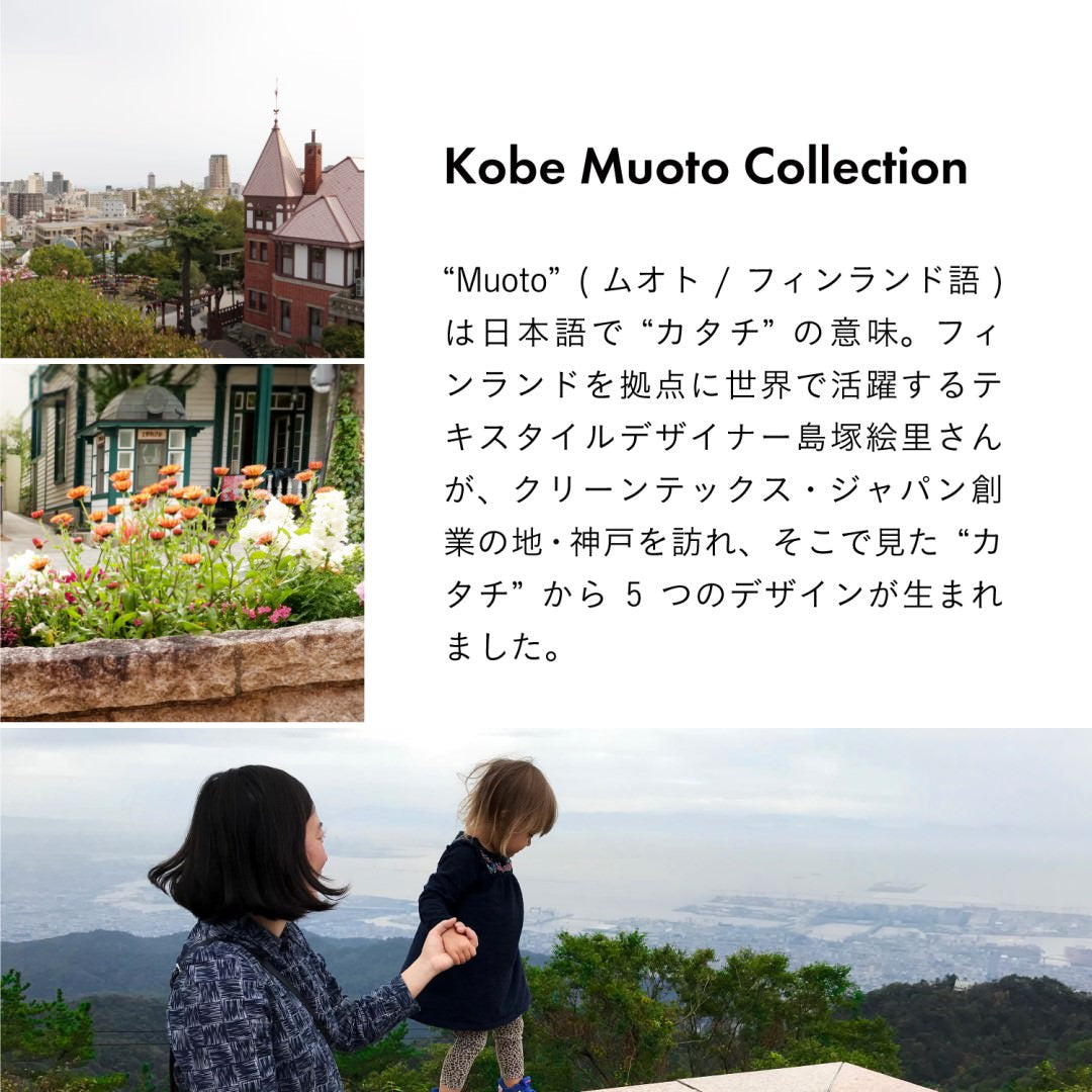 玄関マット 室内用 Kobe Muoto Collection 7デザイン 45×75cm 60×110cm｜かわいい 家庭用 玄関 エントランス スマート 滑り止め ウェルカムマット マット