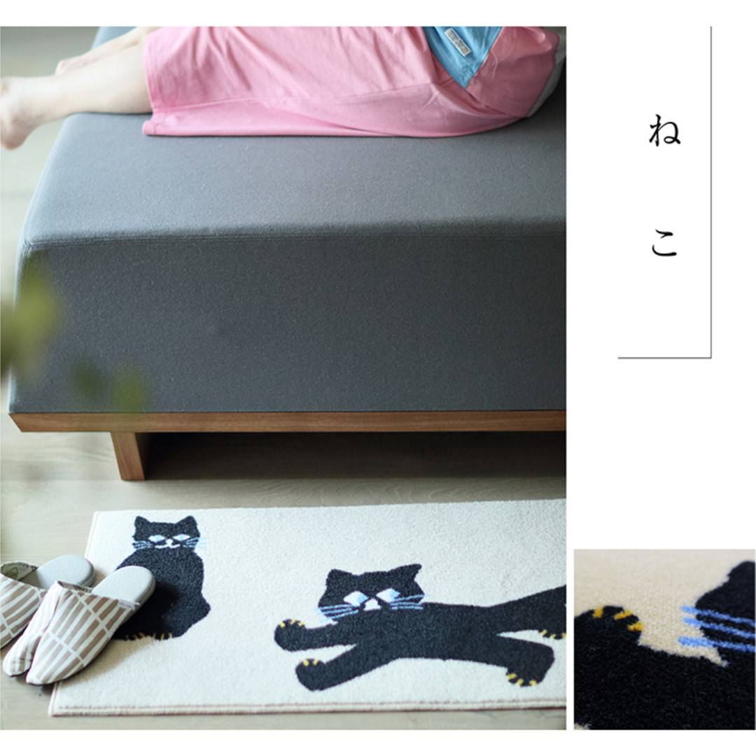 玄関マット 室内用 SOU・SOU 4デザイン 45×75cm 60×110cm｜かわいい 家庭用 玄関 エントランス スマート 滑り止め ウェルカムマット エントランスマット
