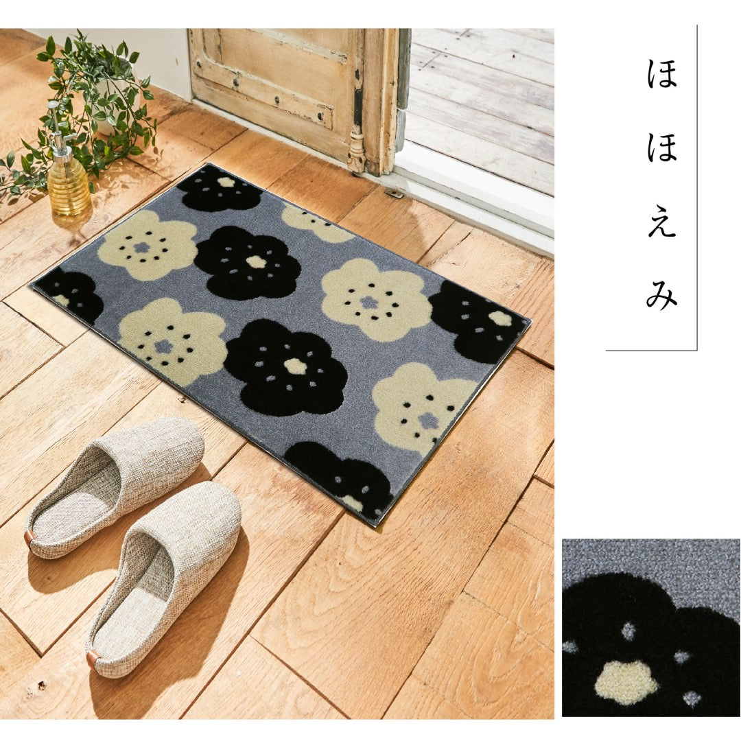 玄関マット 室内用 SOU・SOU 4デザイン 45×75cm 60×110cm｜かわいい 家庭用 玄関 エントランス スマート 滑り止め ウェルカムマット エントランスマット