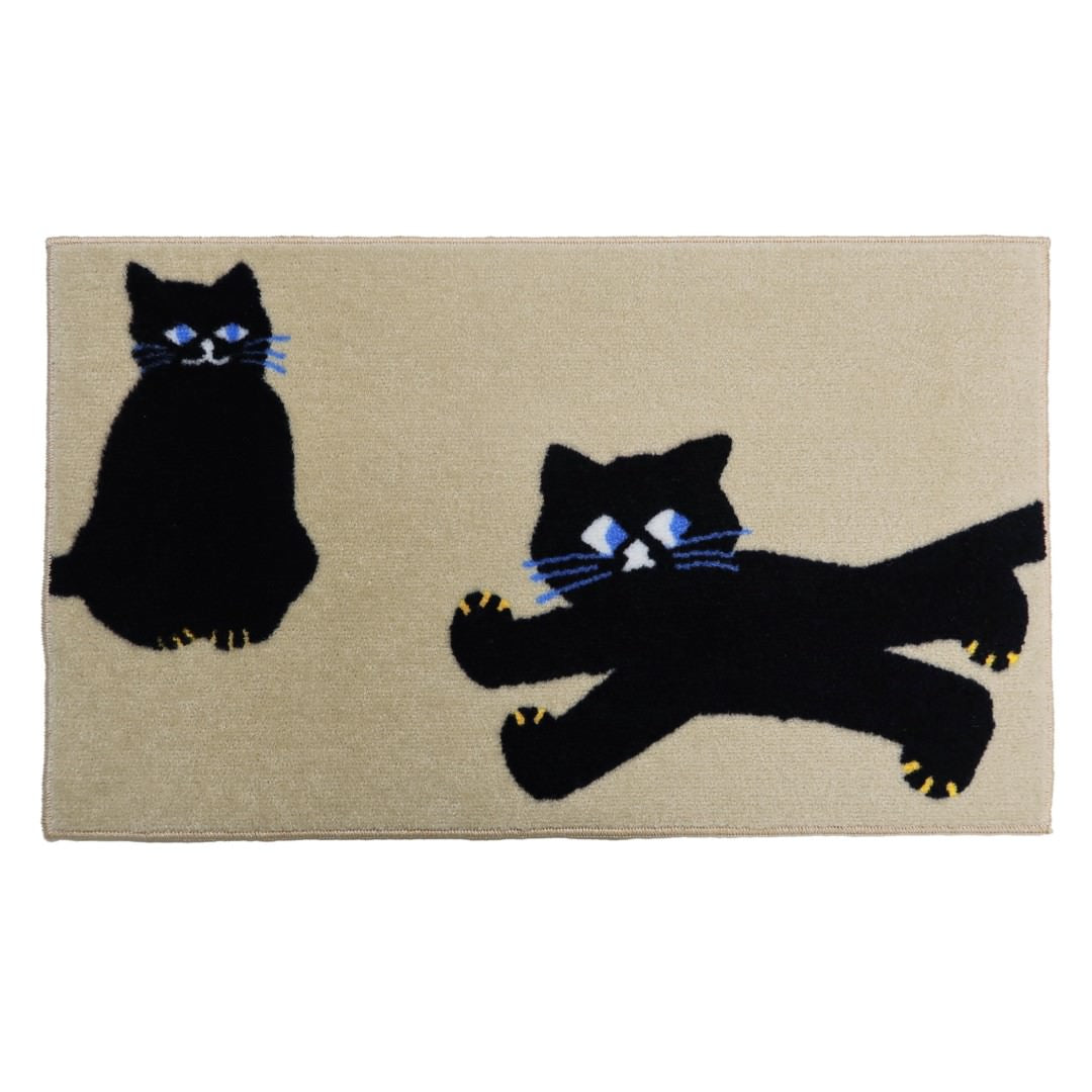 玄関マット 室内用 SOU・SOU 4デザイン 45×75cm 60×110cm｜かわいい 家庭用 玄関 エントランス スマート 滑り止め ウェルカムマット エントランスマット