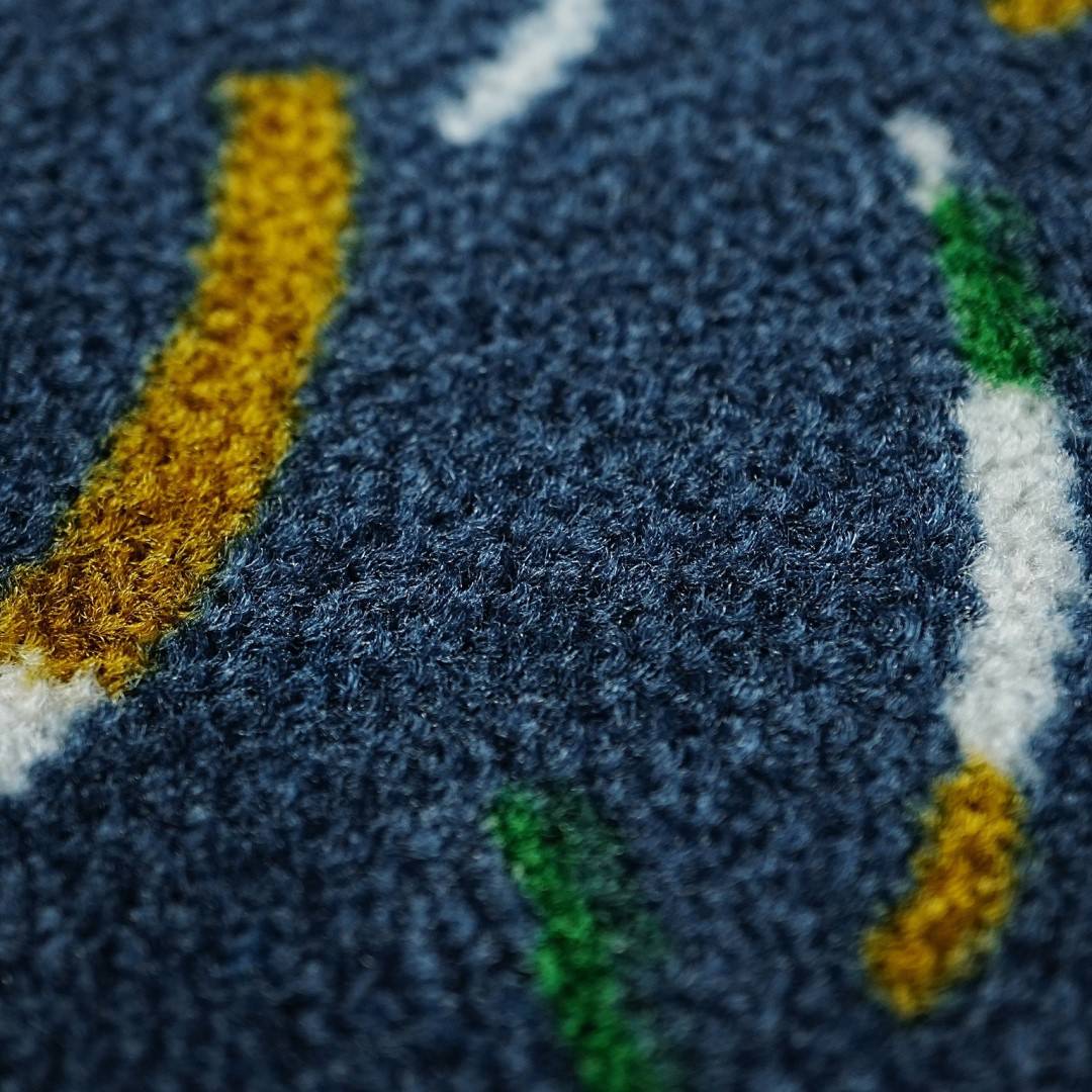 玄関マット 室内用 Tomoko Murata 6デザイン 45×75cm｜かわいい 家庭用 玄関 エントランス スマート 滑り止め ウェルカムマット エントランスマット