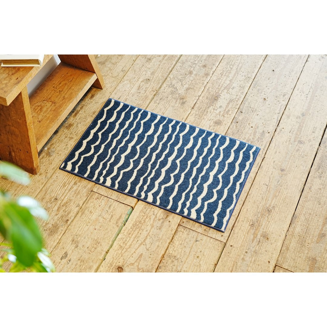 玄関マット 室内用 Tomoko Murata 6デザイン 45×75cm｜かわいい 家庭用 玄関 エントランス スマート 滑り止め ウェルカムマット エントランスマット
