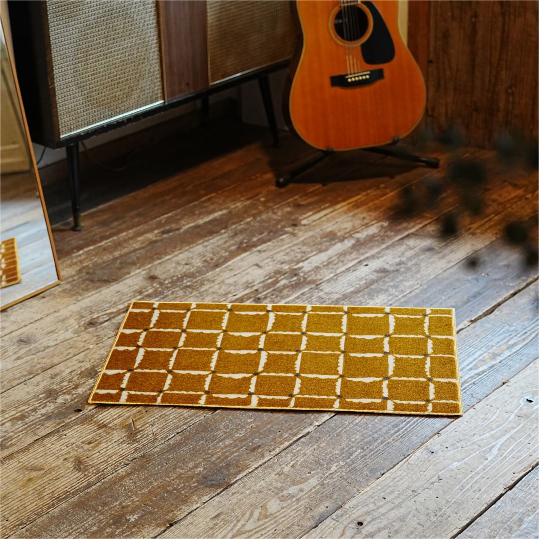 玄関マット 室内用 Tomoko Murata 6デザイン 45×75cm｜かわいい 家庭用 玄関 エントランス スマート 滑り止め ウェルカムマット エントランスマット