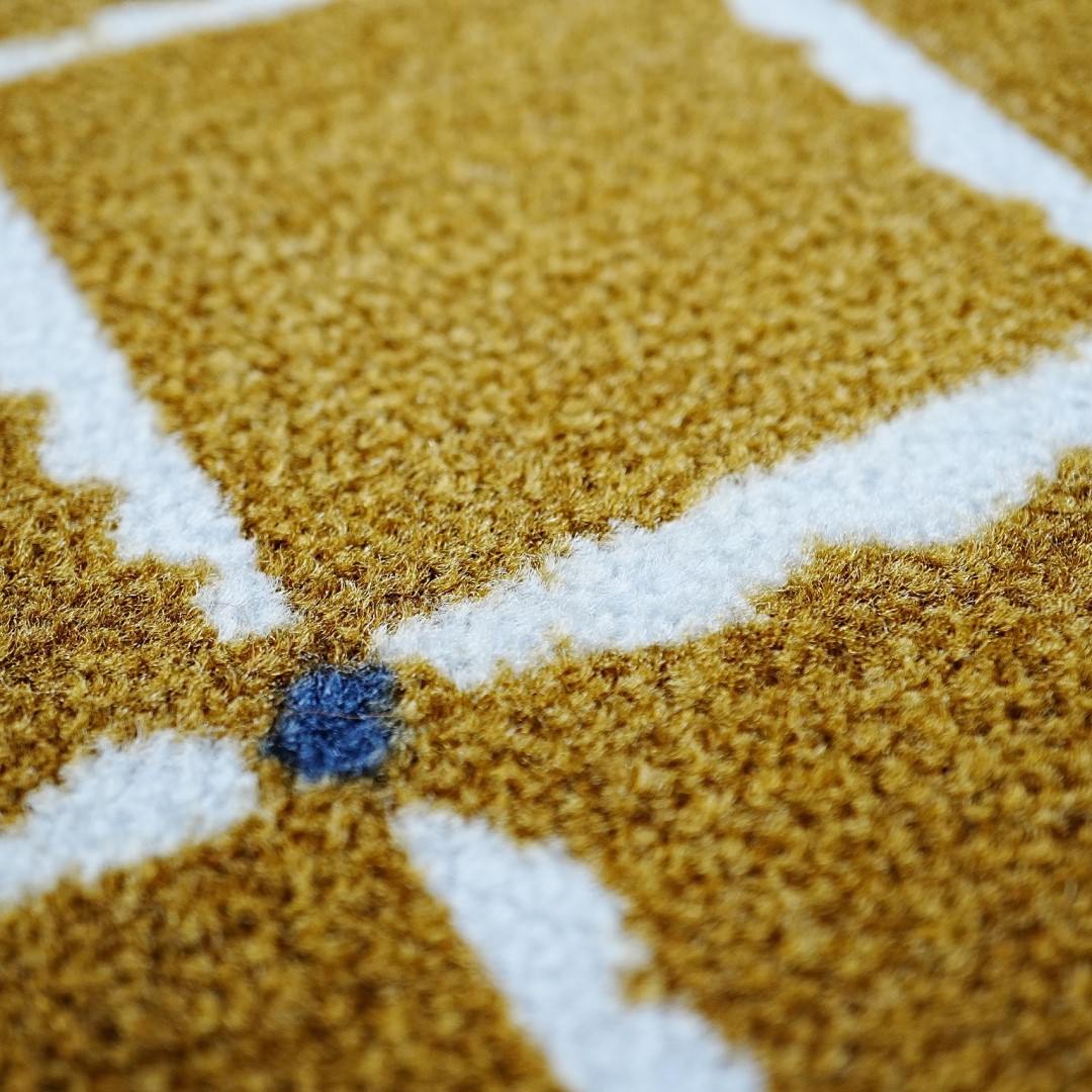 玄関マット 室内用 Tomoko Murata 6デザイン 45×75cm｜かわいい 家庭用 玄関 エントランス スマート 滑り止め ウェルカムマット エントランスマット