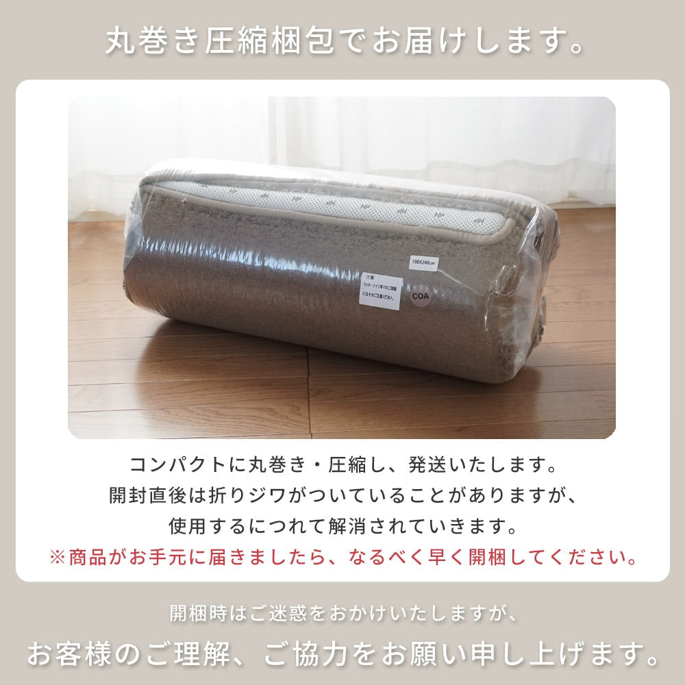 超極厚プードル調ボリュームラグ（NP-02）