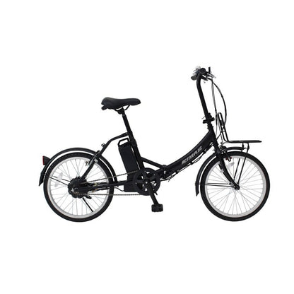 [電動アシスト自転車] ACTIVE PLUS アクティブプラス 20インチ ノーパンク電動アシスト FDB20EB マットブラック MG-AP20EBN 送料無料 (北海道・沖縄・離島別送料) 60
