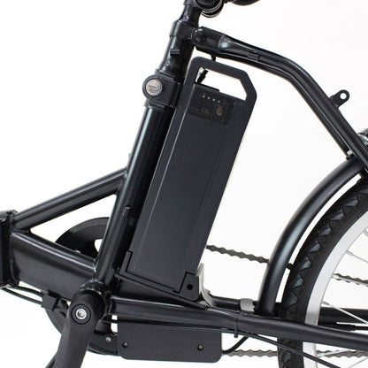 [電動アシスト自転車] ACTIVE PLUS アクティブプラス 20インチ ノーパンク電動アシスト FDB20EB マットブラック MG-AP20EBN 送料無料 (北海道・沖縄・離島別送料) 60