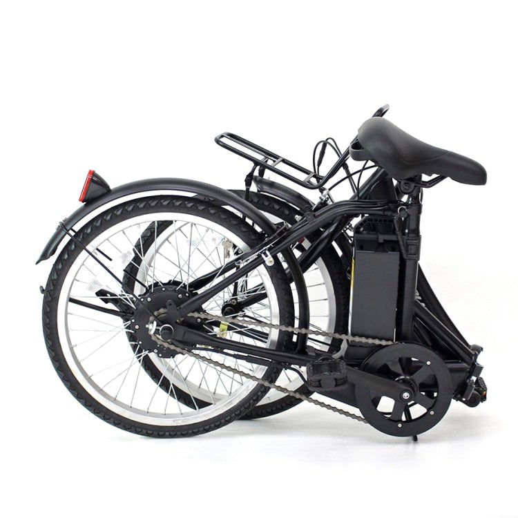 [電動アシスト自転車] ACTIVE PLUS アクティブプラス 20インチ ノーパンク電動アシスト FDB20EB マットブラック MG-AP20EBN 送料無料 (北海道・沖縄・離島別送料) 60