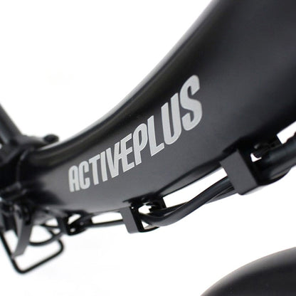 [電動アシスト自転車] ACTIVE PLUS アクティブプラス 20インチ ノーパンク電動アシスト FDB20EB マットブラック MG-AP20EBN 送料無料 (北海道・沖縄・離島別送料) 60