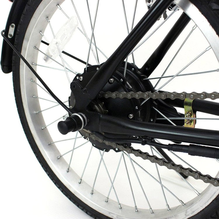 [電動アシスト自転車] ACTIVE PLUS アクティブプラス 20インチ ノーパンク電動アシスト FDB20EB マットブラック MG-AP20EBN 送料無料 (北海道・沖縄・離島別送料) 60