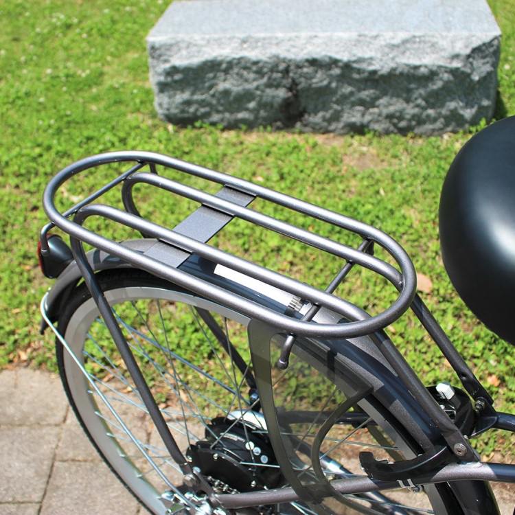[電動アシスト自転車] ACTIVE PLUS アクティブプラス ノーパンク電動アシスト FDB26EB スモークシルバー MG-AP26EBN 送料無料 (北海道・沖縄・離島別送料)
