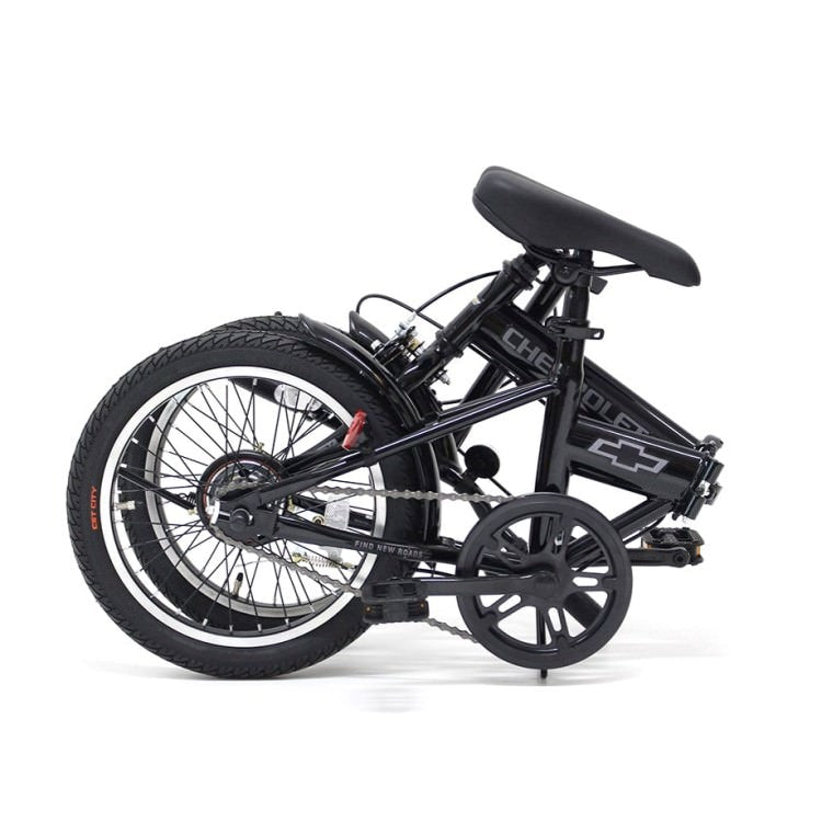 [折畳み自転車] CHEVROLET シボレー 16インチ折畳自転車BK（BAA仕様）ブラック MG-CV16BAA-BK 送料無料 (北海道・沖縄・離島別送料)