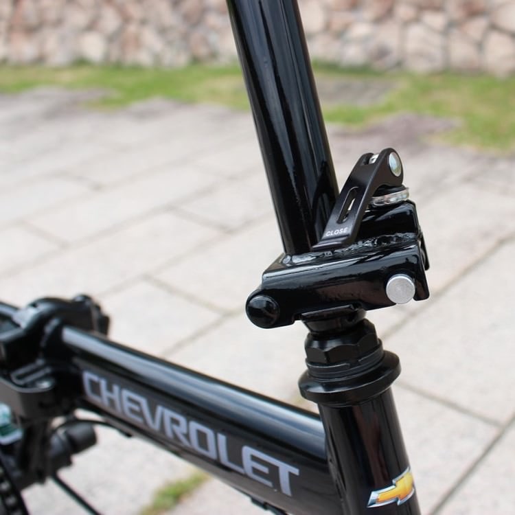[折畳み自転車] CHEVROLET シボレー 16インチ折畳自転車BK（BAA仕様）ブラック MG-CV16BAA-BK 送料無料 (北海道・沖縄・離島別送料)