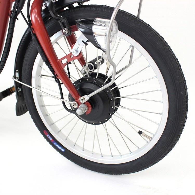 [電動アシスト自転車] E-PARTON イーパートン ロータイプ電動アシスト三輪自転車 BEPN18 ブリックレッド 送料無料 (北海道・沖縄・離島別送料) 50