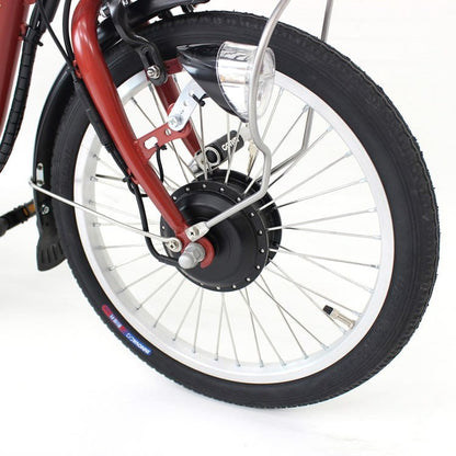 [電動アシスト自転車] E-PARTON イーパートン ロータイプ電動アシスト三輪自転車 BEPN18 ブリックレッド 送料無料 (北海道・沖縄・離島別送料) 50
