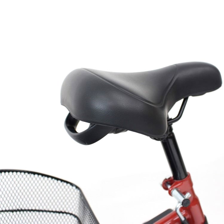 [電動アシスト自転車] E-PARTON イーパートン ロータイプ電動アシスト三輪自転車 BEPN18 ブリックレッド 送料無料 (北海道・沖縄・離島別送料) 50