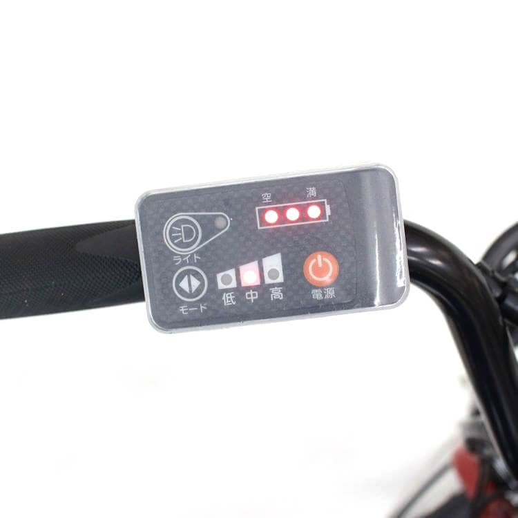 [電動アシスト自転車] E-PARTON イーパートン ロータイプ電動アシスト三輪自転車 BEPN18 ブリックレッド 送料無料 (北海道・沖縄・離島別送料) 50