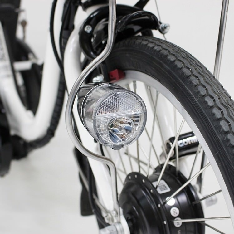 [電動アシスト自転車] E-PARTON イーパートン ロータイプ電動アシスト三輪自転車 BEPN18-WH ホワイト 送料無料 (北海道・沖縄・離島別送料)