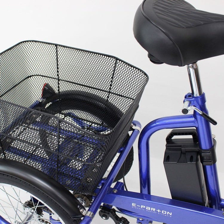 [電動アシスト自転車] E-PARTON イーパートン 電動アシスト三輪自転車SB BEPN20SB サファイアブルー 送料無料 大型 (北海道・沖縄・離島別送料) 20