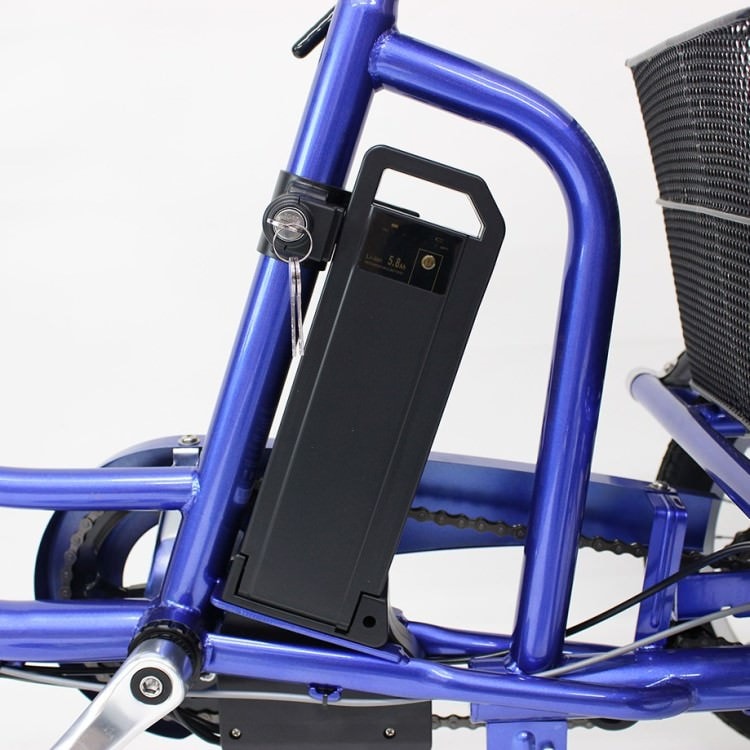 [電動アシスト自転車] E-PARTON イーパートン 電動アシスト三輪自転車SB BEPN20SB サファイアブルー 送料無料 大型 (北海道・沖縄・離島別送料) 20
